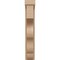 Ekena Millwork 3"W x 6"D x 18"H Thin Highland Rough Cedar Woodgrain TimberThane Corbel, Primed Tan CORUR03X06X18HLDRCPR - alternate 5
